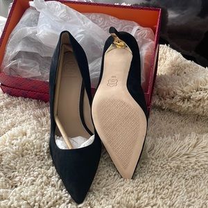 Tory Burch black heels